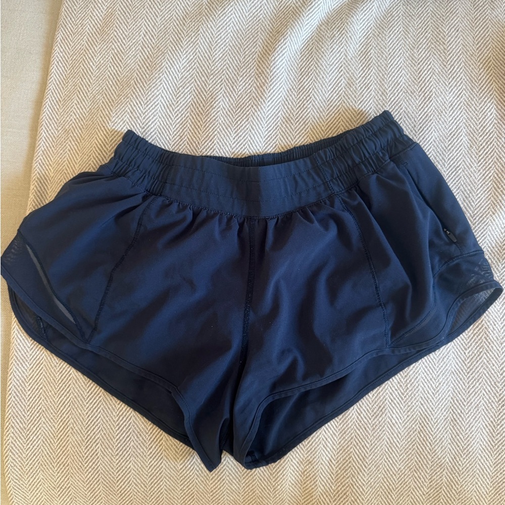 Lululemon Hotty Hot Navy shorts